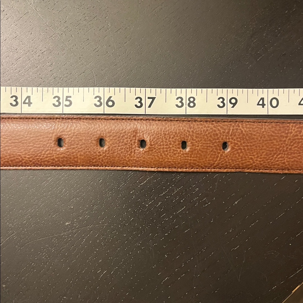 Bosca Men’s Leather Belt size 38 made in Canada - Picture 3 of 7